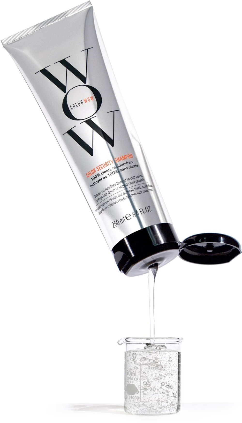 Color WOW Color Security Shampoo - безсульфатный шампунь для обесцвеченных волос /   250  ml  / GTIN 5060150185106