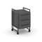 Rift Direct Тумба мобильная RF.TMR-001 Антрацит NEW/Металл Антрацит NEW/Черный Ручки 424*500*680