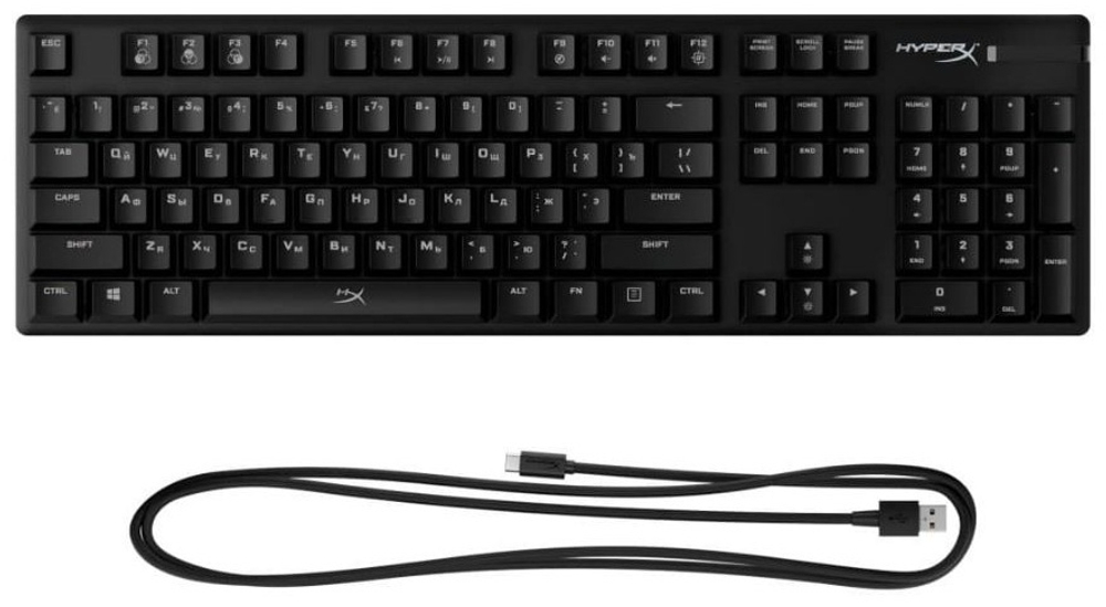 Клавиатура HyperX Alloy Origins HX-KB6RDX-RU черный