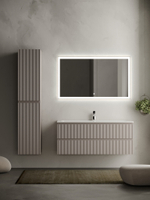 Тумба с раковиной Sancos Snob R 120 см SNR120SM doha soft