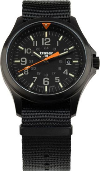 Швейцарские тактические часы Traser P67 Officer Pro Black 111066