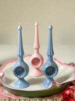 Новогодняя свеча верхушка на елку "Коробочка из детства"