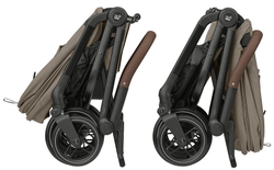 Детская прогулочная коляска Maxi-Cosi Leona2 большие колеса 1204470110 Twillic Truffle трюфель (беж)