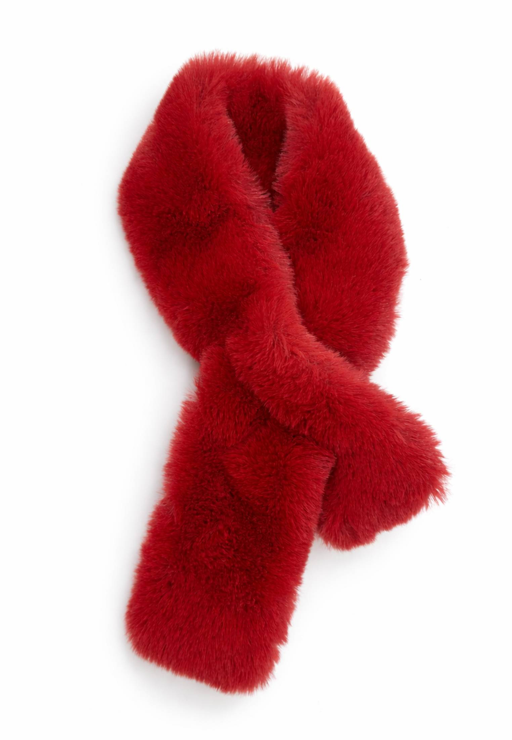 Шарф из искусственного меха