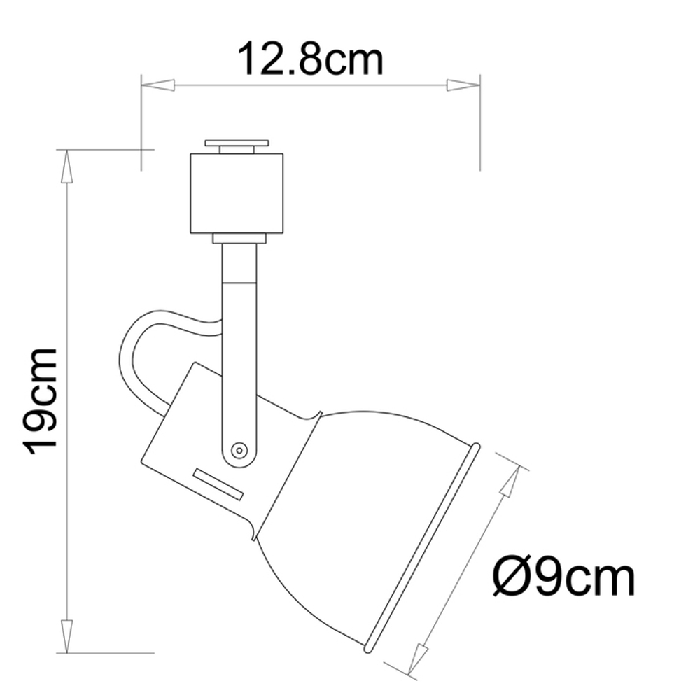 Трековый светильник Arte Lamp A1677PL-1GO