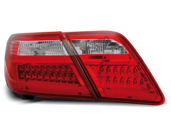 Задние фонари RED WHITE LED для Toyota Camry V40