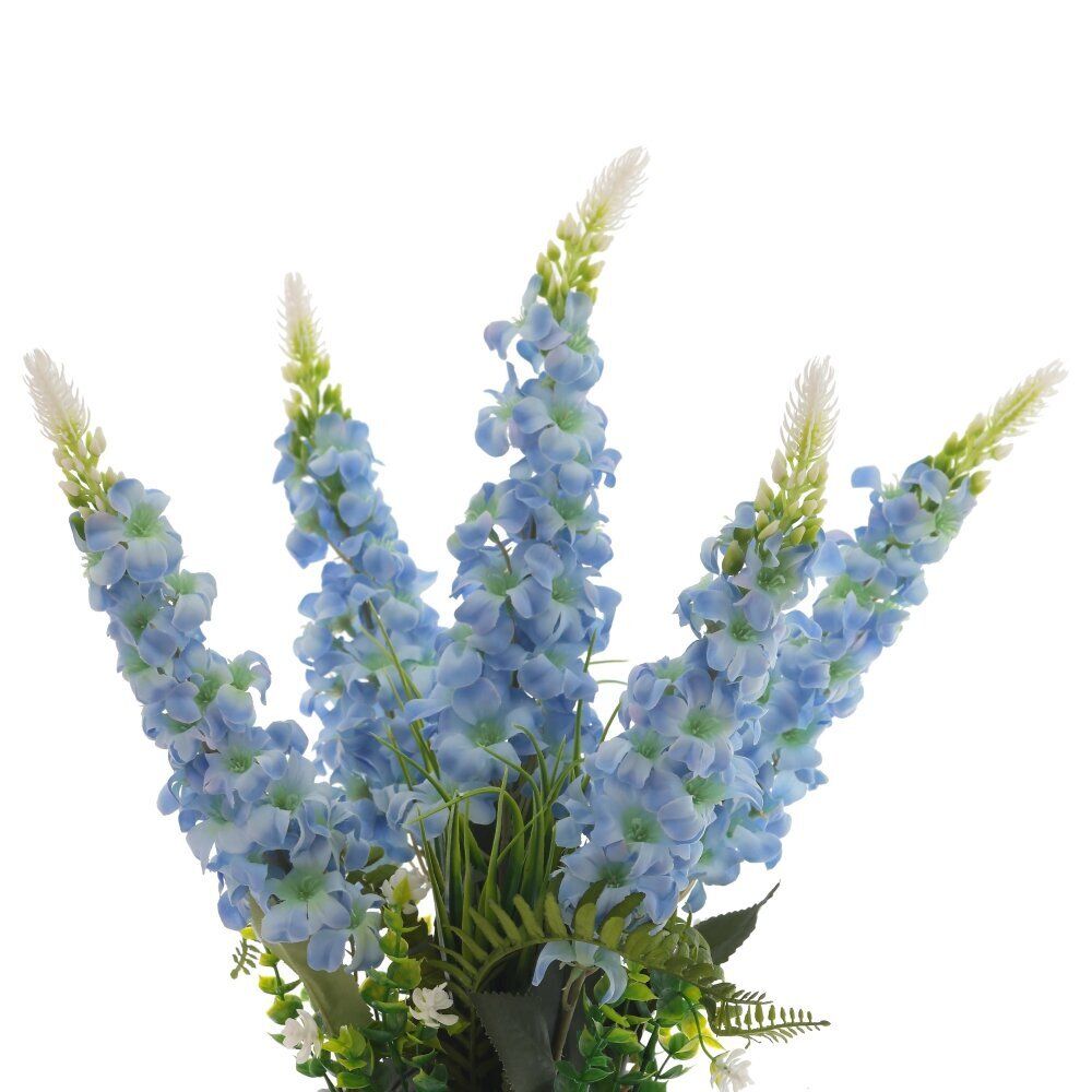 GAEM Цветочная композиция "Дельфиниум", L37 W30 H49 см