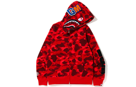 A BATHING APE Space Camo Shark Full Zip Hoodie 19 1F30 115 004 1F30 115 004 60 000 HARDLUX