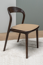 Стул из массива дуба дизайнерский Caro (10 цветов)