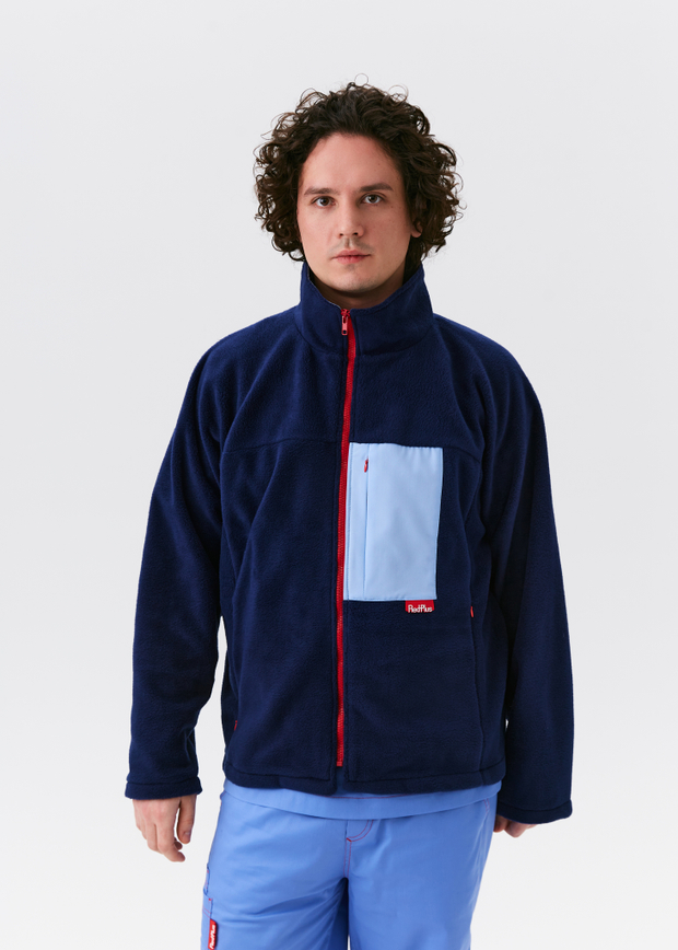 Куртка медицинская мужская Юэки, нэви