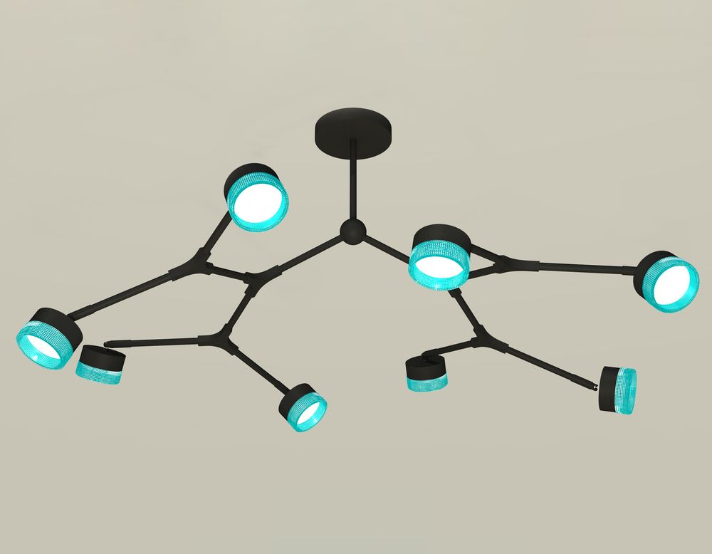 Ambrella Комплект подвесного поворотного светильника с композитным хрусталем Traditional DIY XB9060202