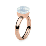 Кольцо Qudo Firenze arctic blue opal 16.5 мм 612183 BL/RG