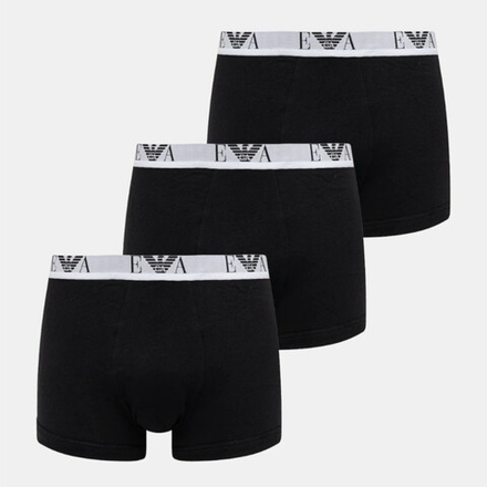Набор мужских трусов боксеров 3в1 черные Emporio Armani EM000259_AF14131