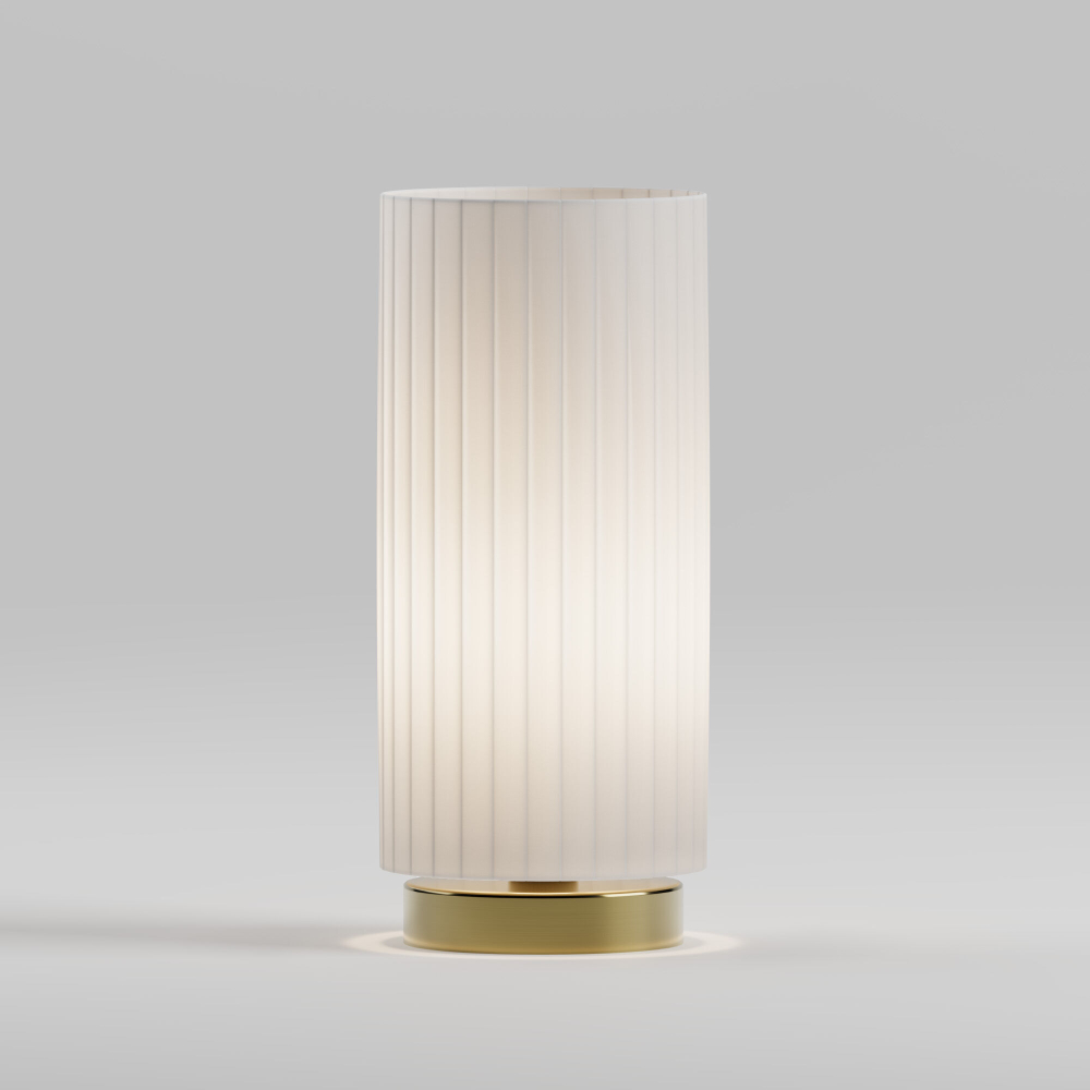 Настольная лампа с тканевым плафоном 101101