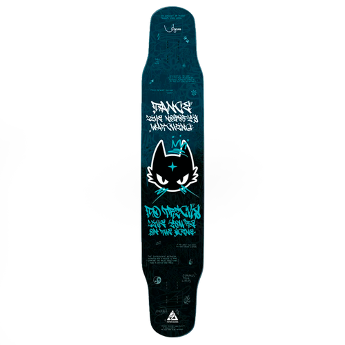 Дека Лонгборд Pepper Boards Inari 48" Pepper X Flip'n'Flow Синий
