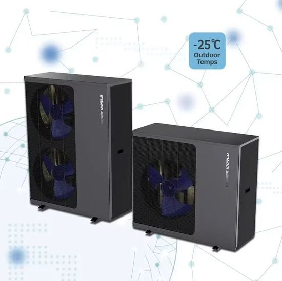 Инверторный тепловой насос воздух-вода CLEANLIFE PW040-11 кВт