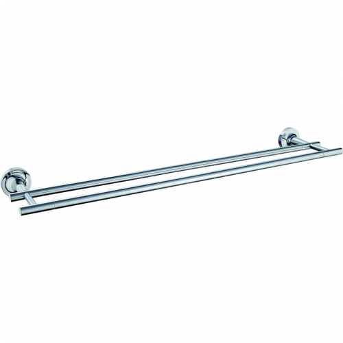 Полотенцедержатель двойной WONZON & WOGHAND SIMPLE, Хром (WW-6511)
