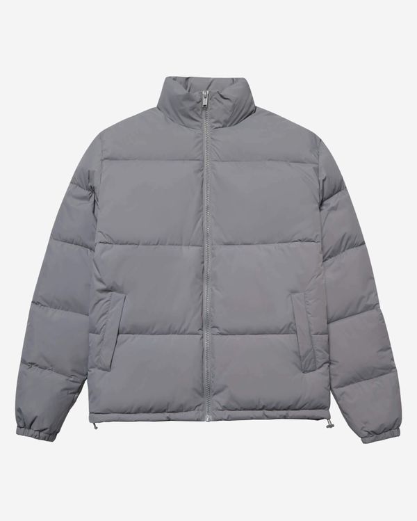 Пуховик Basic Серый - фото 1
