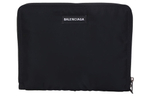 Balenciaga Polyamide Clutch Men"s Black