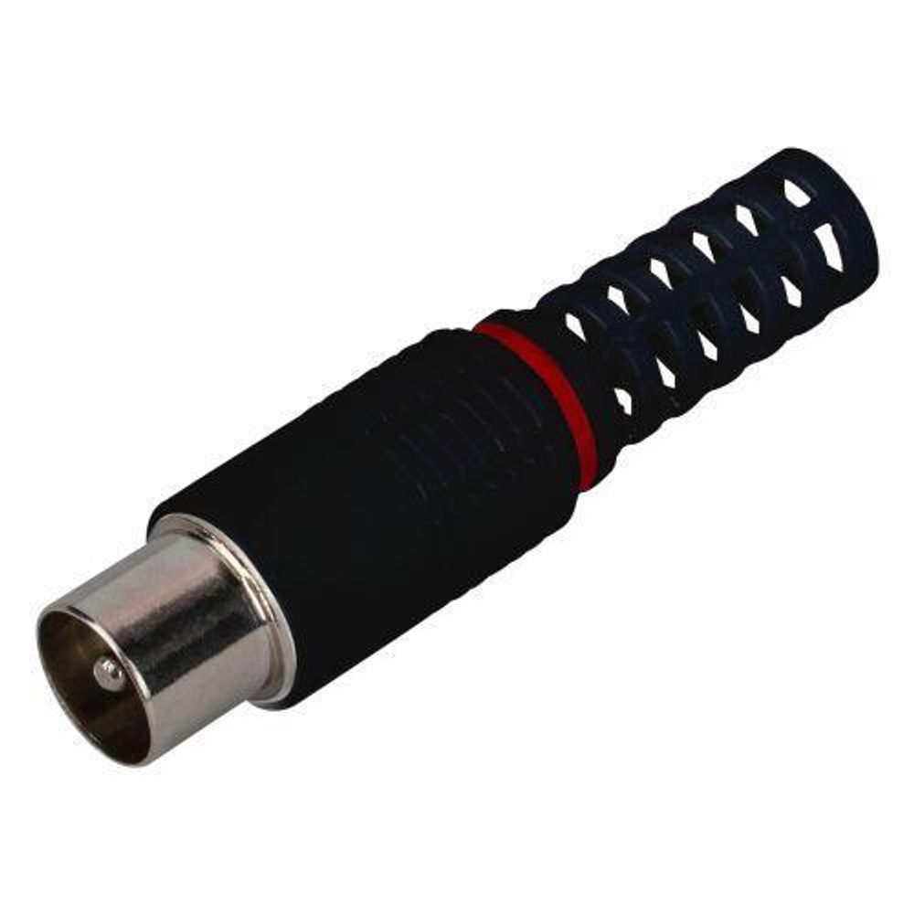 Разъем штекер TV без пайки черн. R-TV05-1 ЭРА Б0048307 Разъем штекер TV без пайки черн. R-TV05-1 ЭРА Б0048307