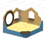 Игровой модуль с песочницей Romana 115.53.00