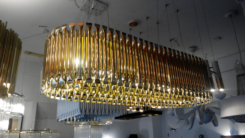 Pendant design lamp  Matheny by Delightfull L120 (horizontal)