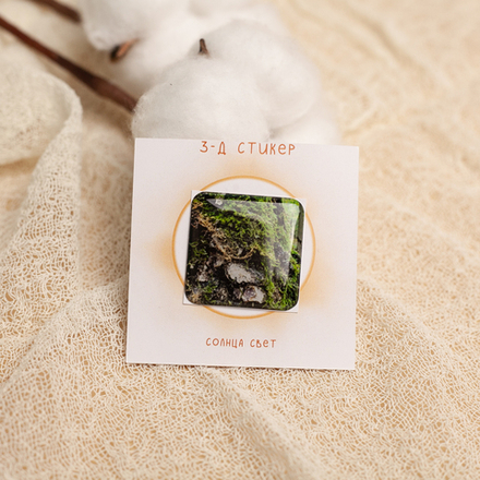 3-Д стикер "Мох" 💫