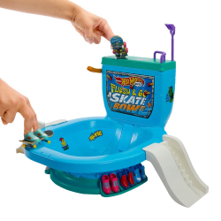 Hot Wheels Скейт - рамповый снаряд + фингерборд скейтборд HXL16 / артикул   HXL16  / GTIN 194735232697