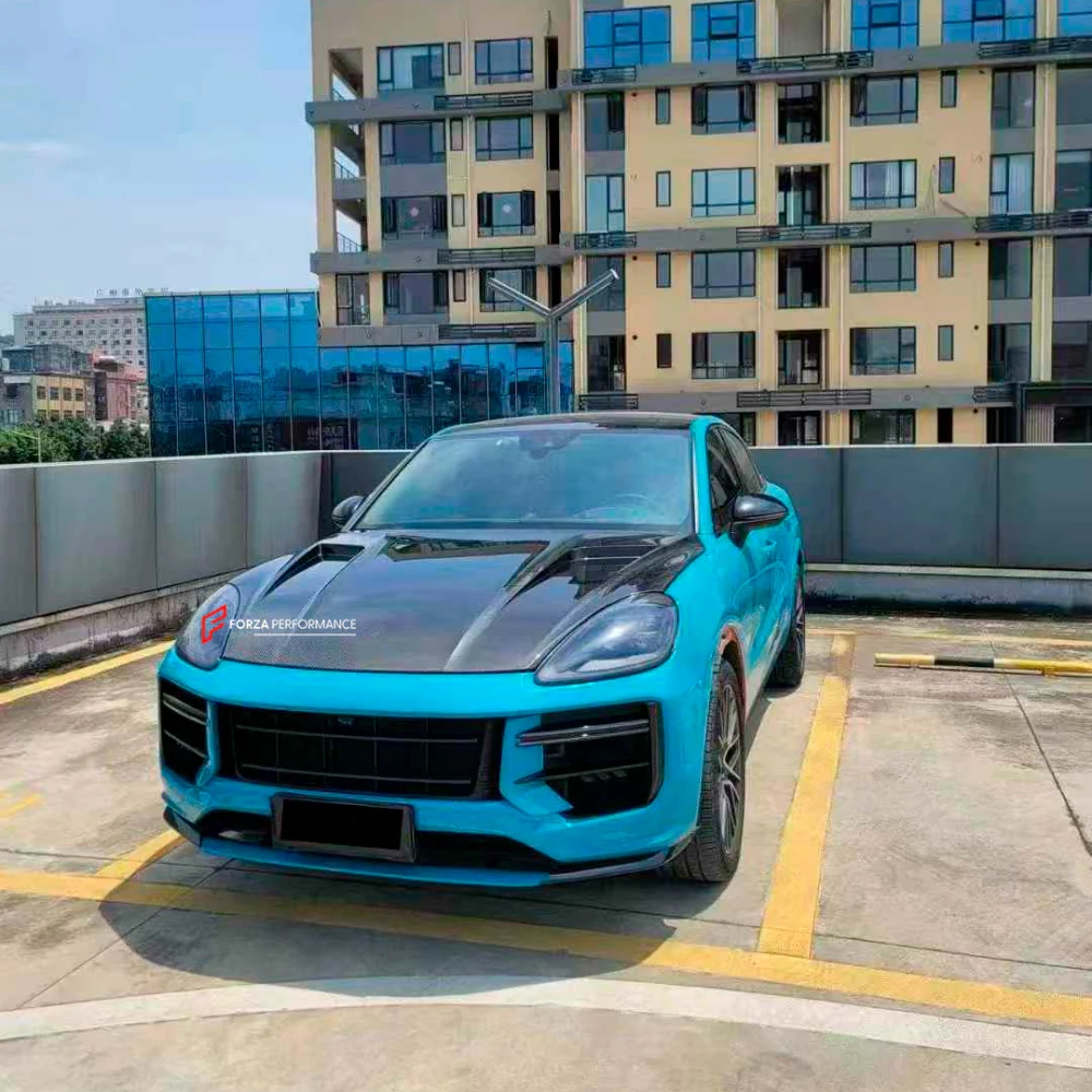 Карбоновый капот для PORSCHE CAYENNE E3 9Y0 / 9YA SUV рестайлинг 2023+