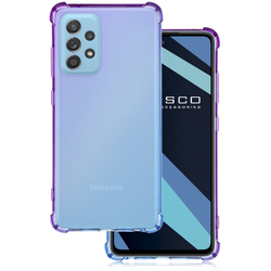 Чехол ROSCO для Samsung Galaxy A52 оптом (арт. SS-A52-HARD-TPU-VIOLET-BLUE)