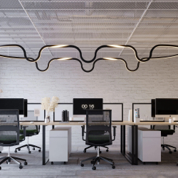 Профиль SL-ARC-3535-D1500-W90 WHITE (1180мм, дуга 1 из 4) (Arlight, Алюминий) 026600