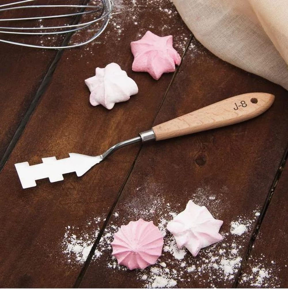 Лопатка кондитерская (МАСТИХИН) 20 см с зубцами