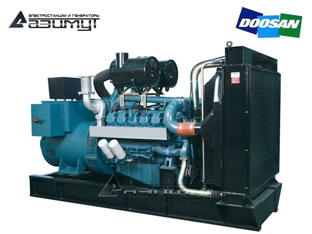 Дизельный генератор Азимут АД-450С-Т400-1РМ17 Doosan