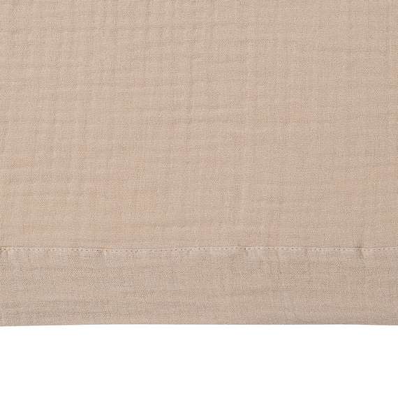 Штора из муслина бежевого цвета из коллекции essential, 150х290 см