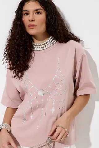 Футболка с принтом 