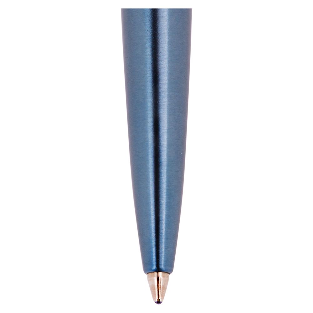 Ручка шариковая Parker Jotter Waterloo Blue CT синяя, 1.0мм, корпус голубой хром, автомат., под.уп