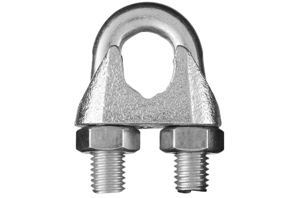 Зажим для канатов, оцинк. 3 DIN741