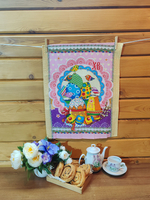 Набор кухонных полотенец, 3 шт , 45х60 см , вафельное