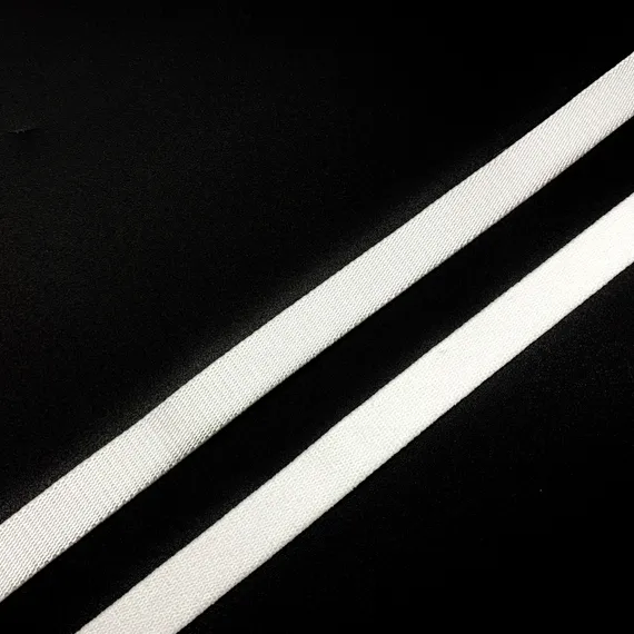 Резинка бретелечная белая 10 мм  (цв. 001), 640/10