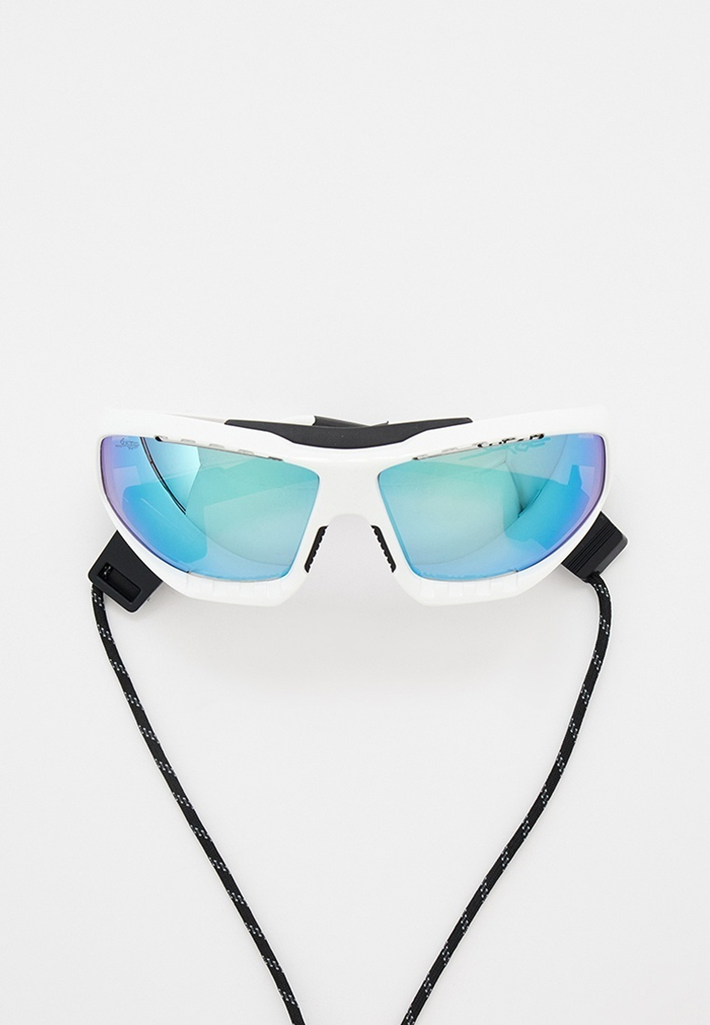 Спортивные очки LiP Surge / Gloss White - Black / PC Polarized / VIVIDE Ice Blue Lens