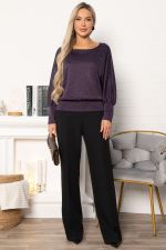Блуза Гостья из будущего НЬЮ (сливовая) Б14922-19М LT Collection