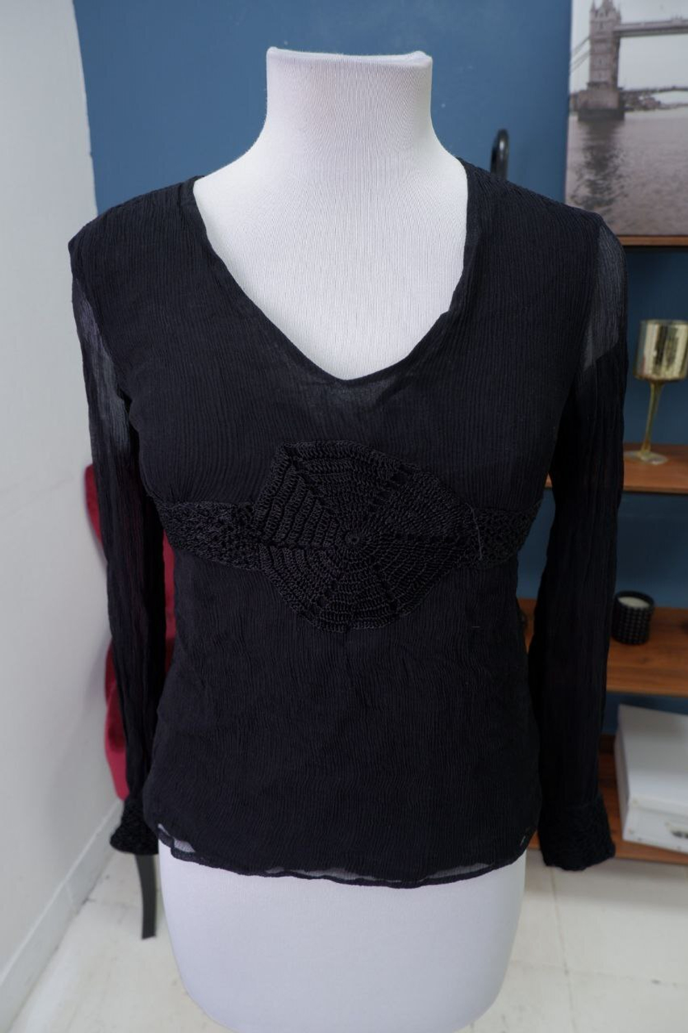 Джемпер Naf Naf черный 44 размер