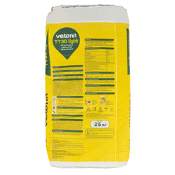 Штукатурка цементная Vetonit TT30 light 25 кг