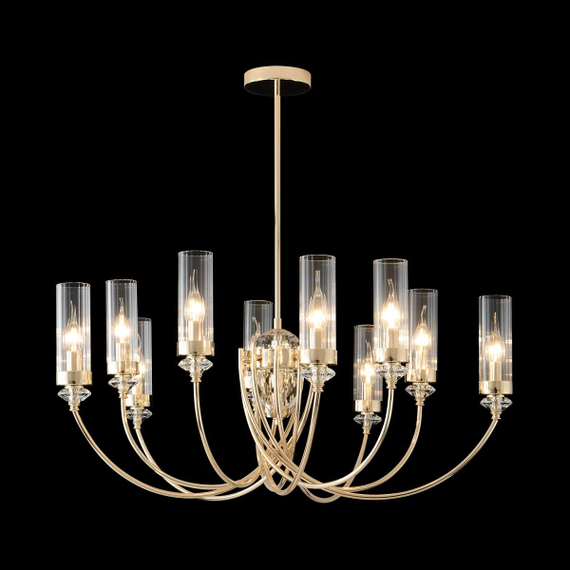 Люстра на штанге LSN 5244/10 золото