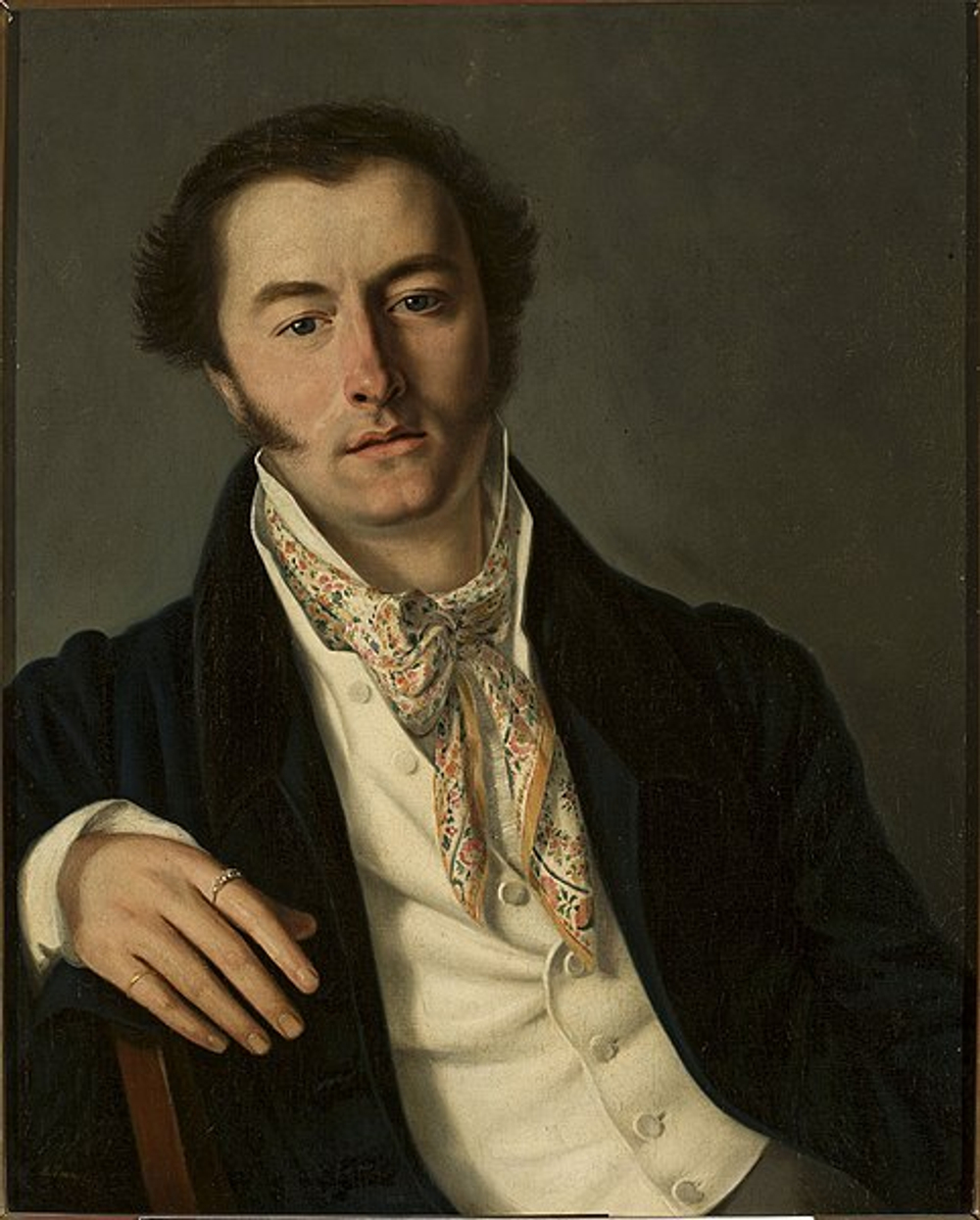 Portret muzhchiny`, Tropinin V. A., kartina dlya inter`era (reprodukciya) stene.ru