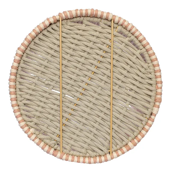 Корзина плетеная dholak beige из коллекции ethnic, размер m