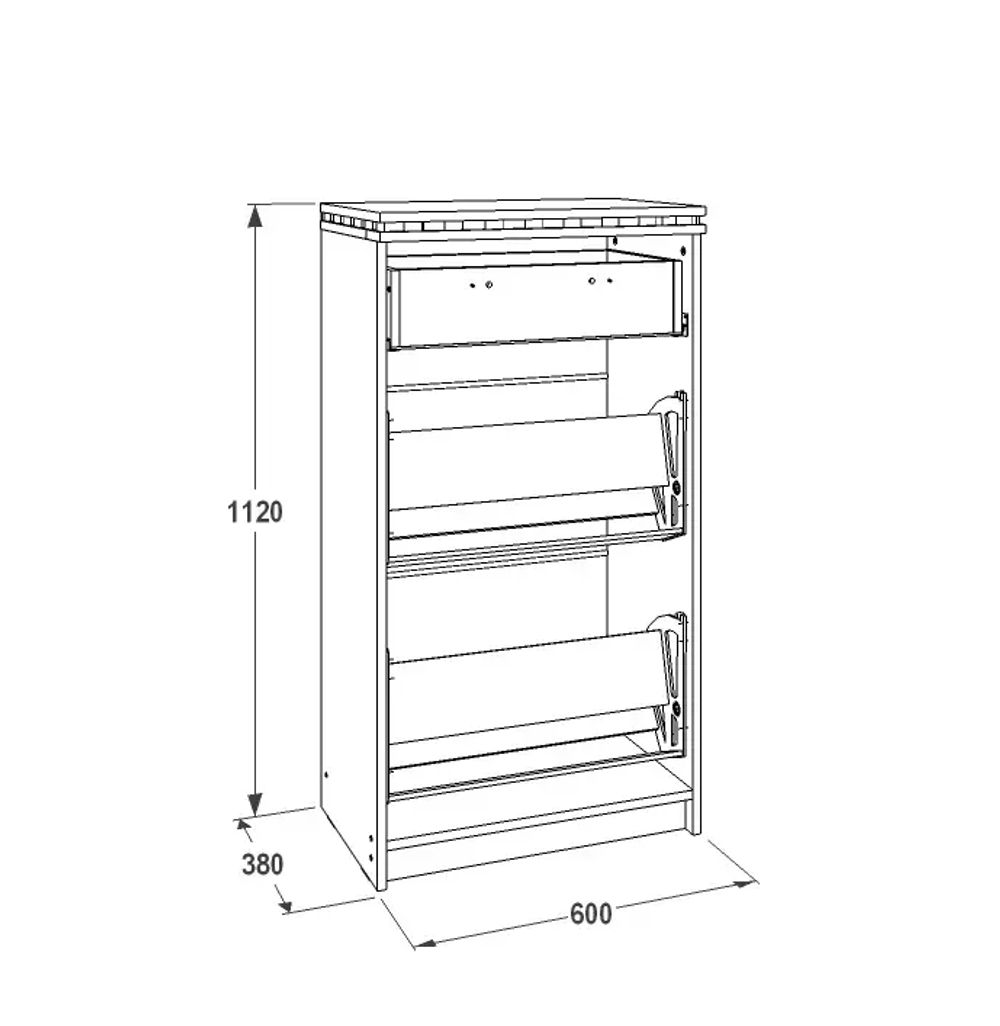 Ольга-13 Тумба для обуви