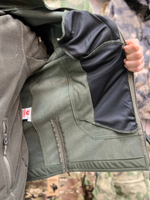 Демисезонный костюм "Combat" SoftShell Олива, 100% полиэстер (Турция)