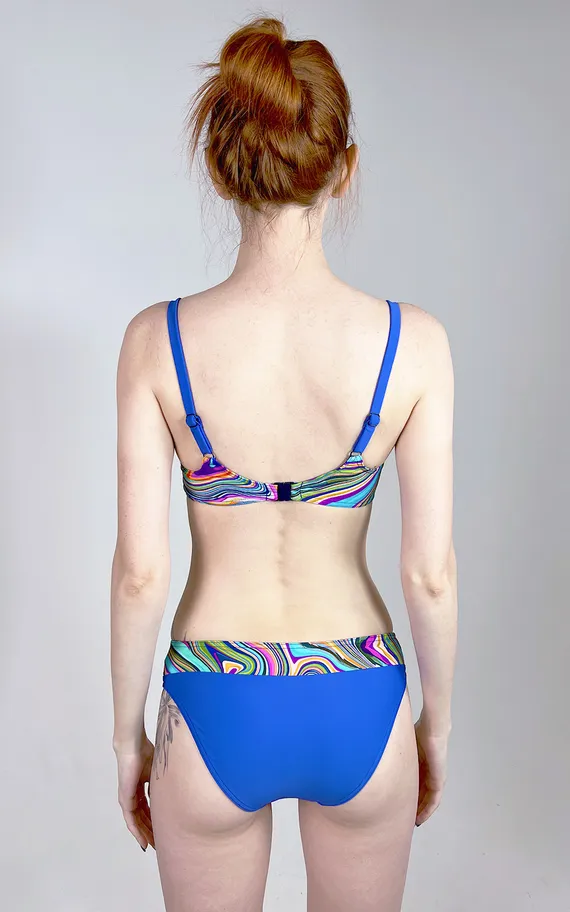 Купальник Kim Multicolor-Dark Blue