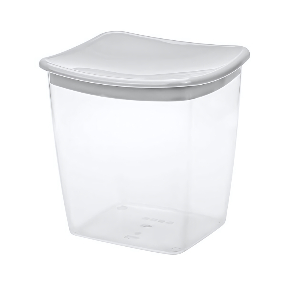 Емкость для сыпучих продуктов квадратная 1,0л М1223